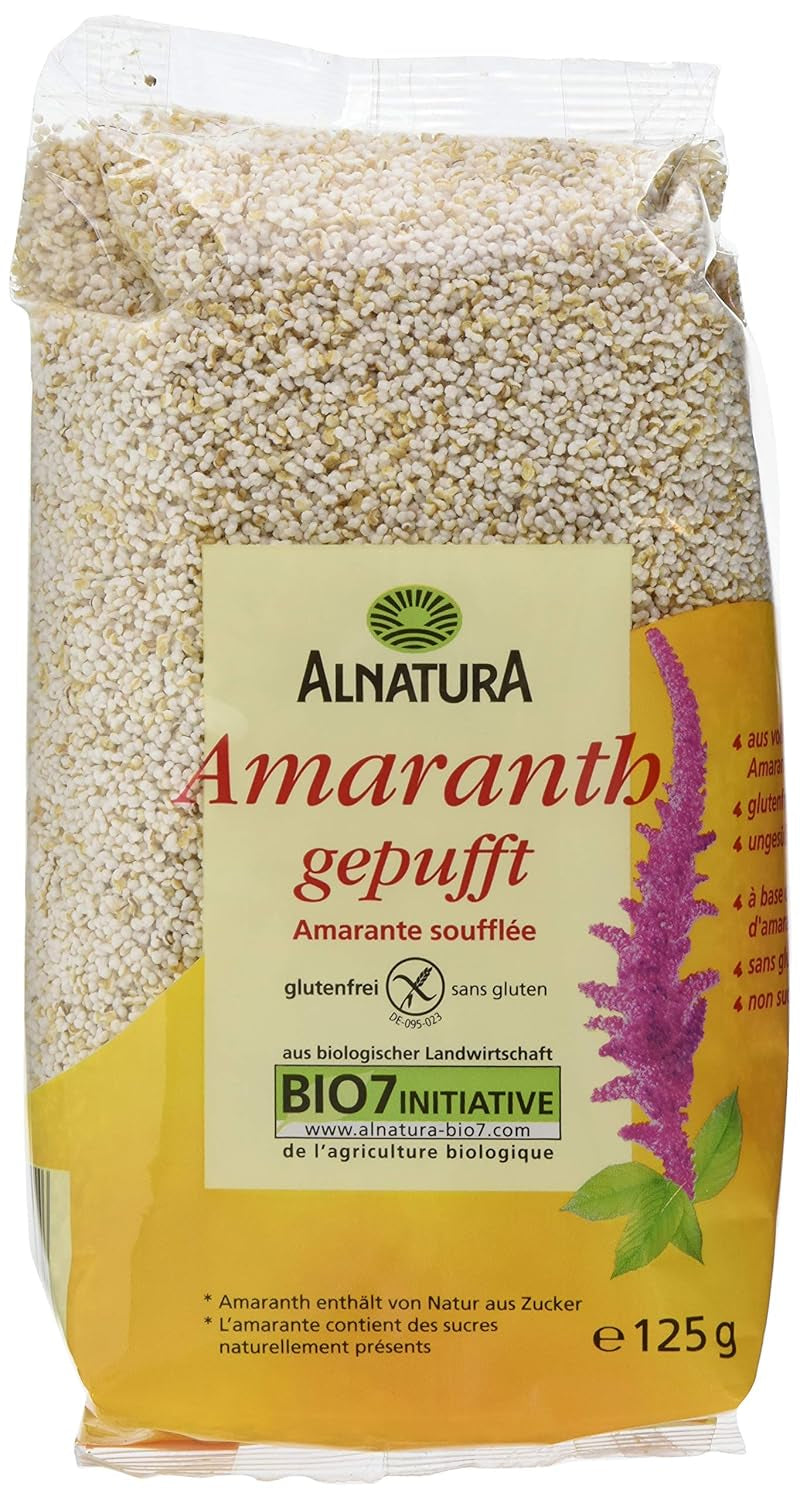 Amaranto expandido orgánico, 125g
