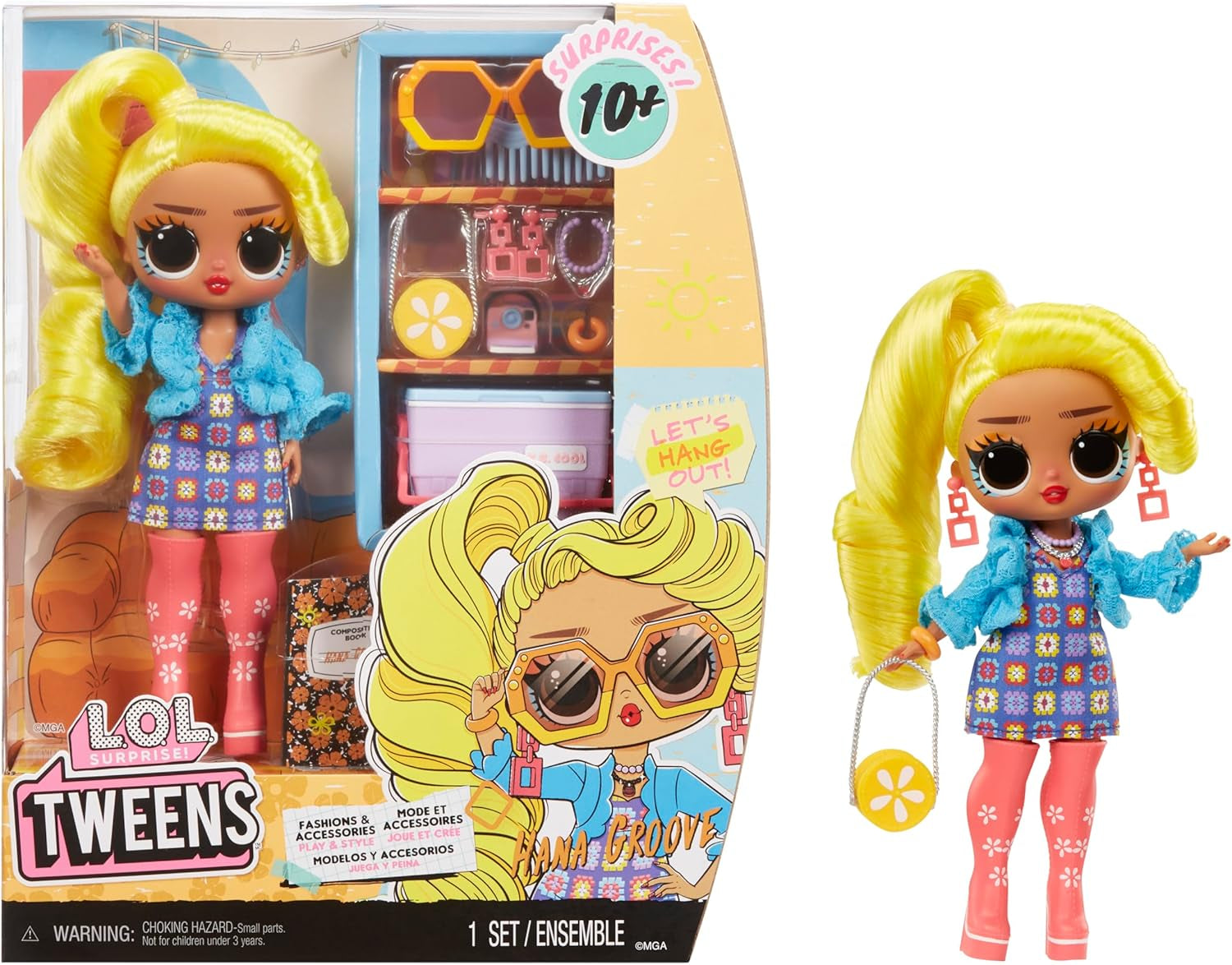L.O.L. Surprise! Tweens Core Doll - Freshest - Enthält 1 Modepuppe mit Outfit und Accessoires, 4 zum Sammeln, Frischeste