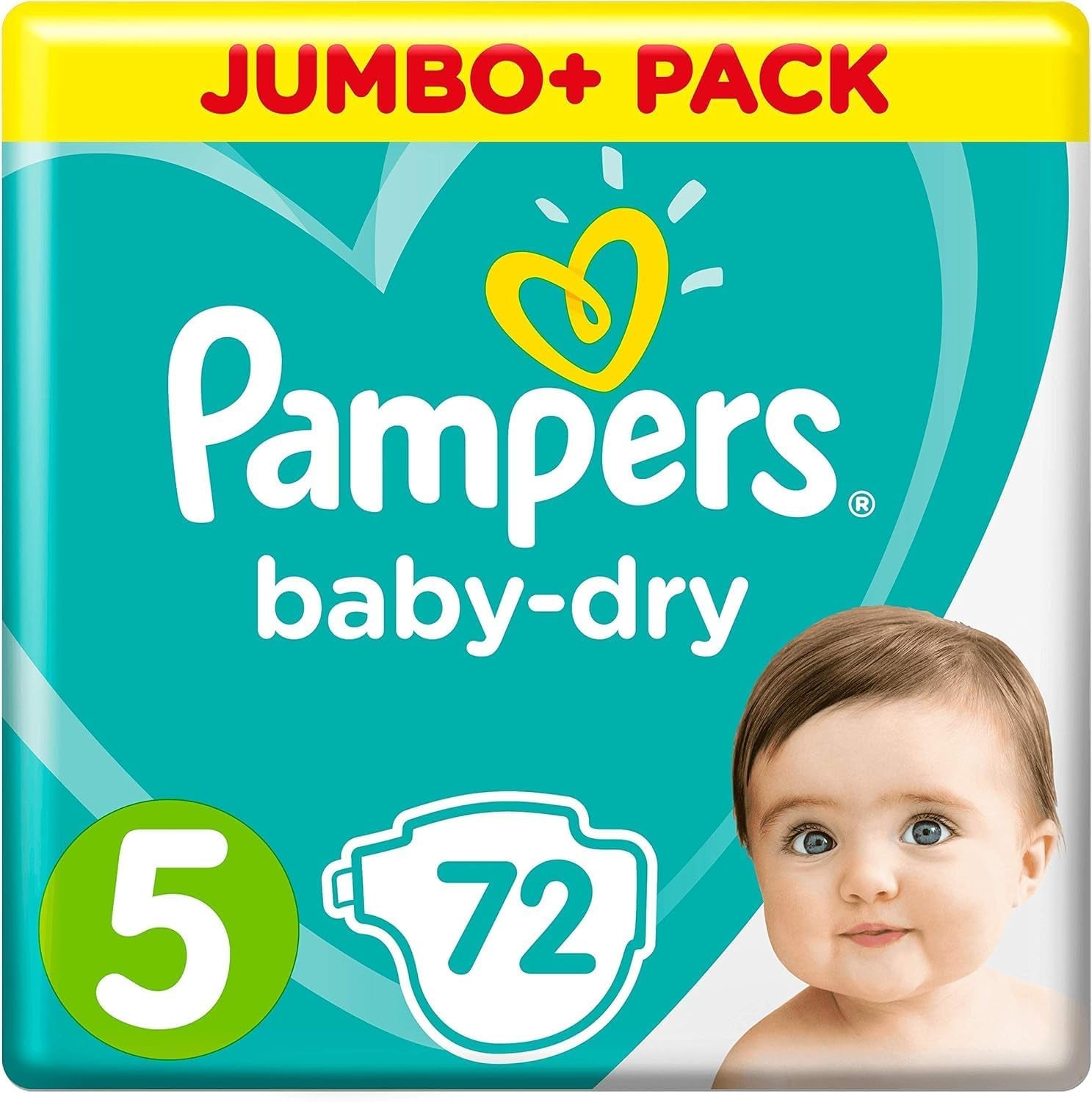 Pampers (versión antigua), bragas, talla 4, 9 kg-15 kg, paquete de tres (1 x 88 pañales)