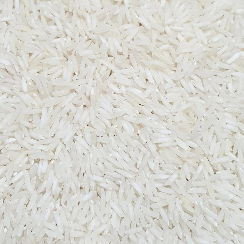 Arroz basmati – Arroz premium de grano largo, paquete de 1 kg | Naturalmente aromático y esponjoso | Ideal para biryani, pilaf y otros platos | Sin OGM, vegano | Embalaje sin abrir