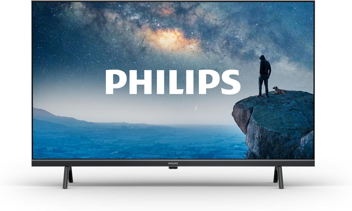 Televizor inteligent LED Philips 32PFS6109 HD - ecran de 32 de inci cu platformă Titan OS HD cu precizie la pixeli, compatibil cu Alexa și Google Assistant - Negru mat