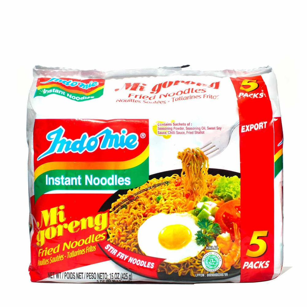 INDOMIE - Fideos instantáneos Mi Goreng - Paquete múltiple (40 x 80 g)