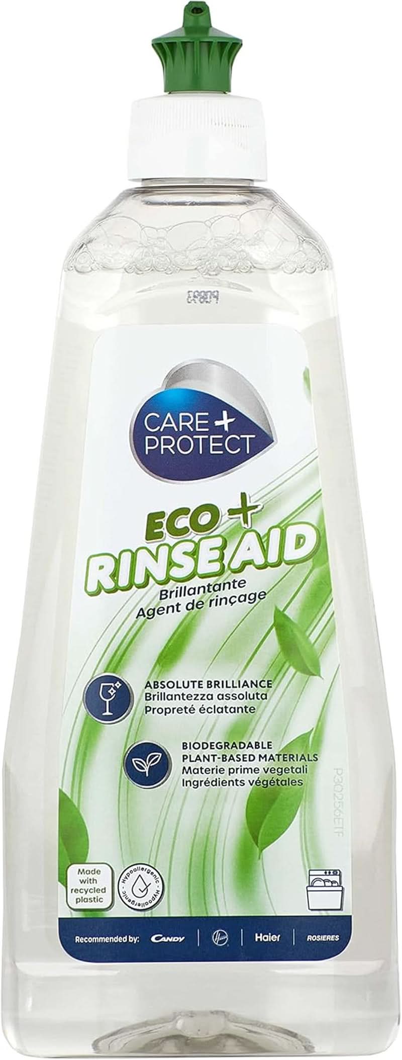 CARE + PROTECT - Gel ecológico para lavavajillas, hipoalergénico, 650 ml Naty Shop Detergente Eco+ para lavar la vajilla