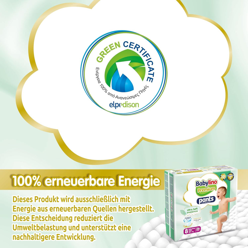 Pantalón Premium Talla 8 con filtro ultrasuave, XXL (20+ kg), 26 piezas