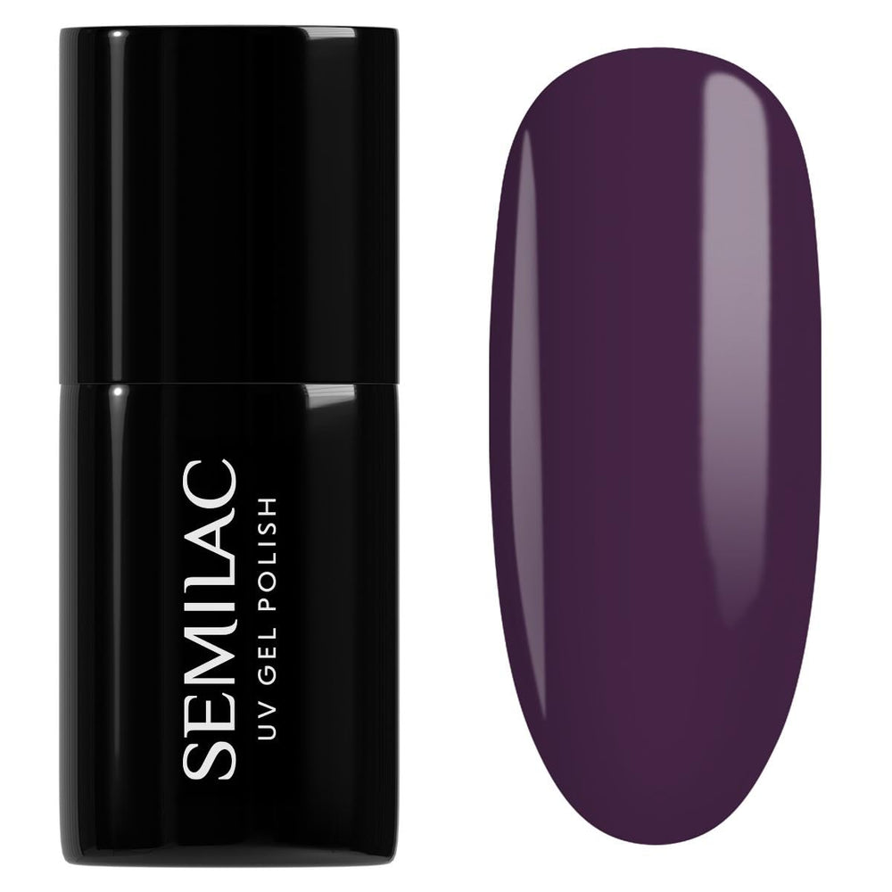 Semilac Esmalte de Uñas UV 030 Chocolate Oscuro 7ml Colección Allure