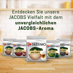Tassimo Kapseln Probierbox, Vielfaltspaket, 64 Pads, 5 Sorten