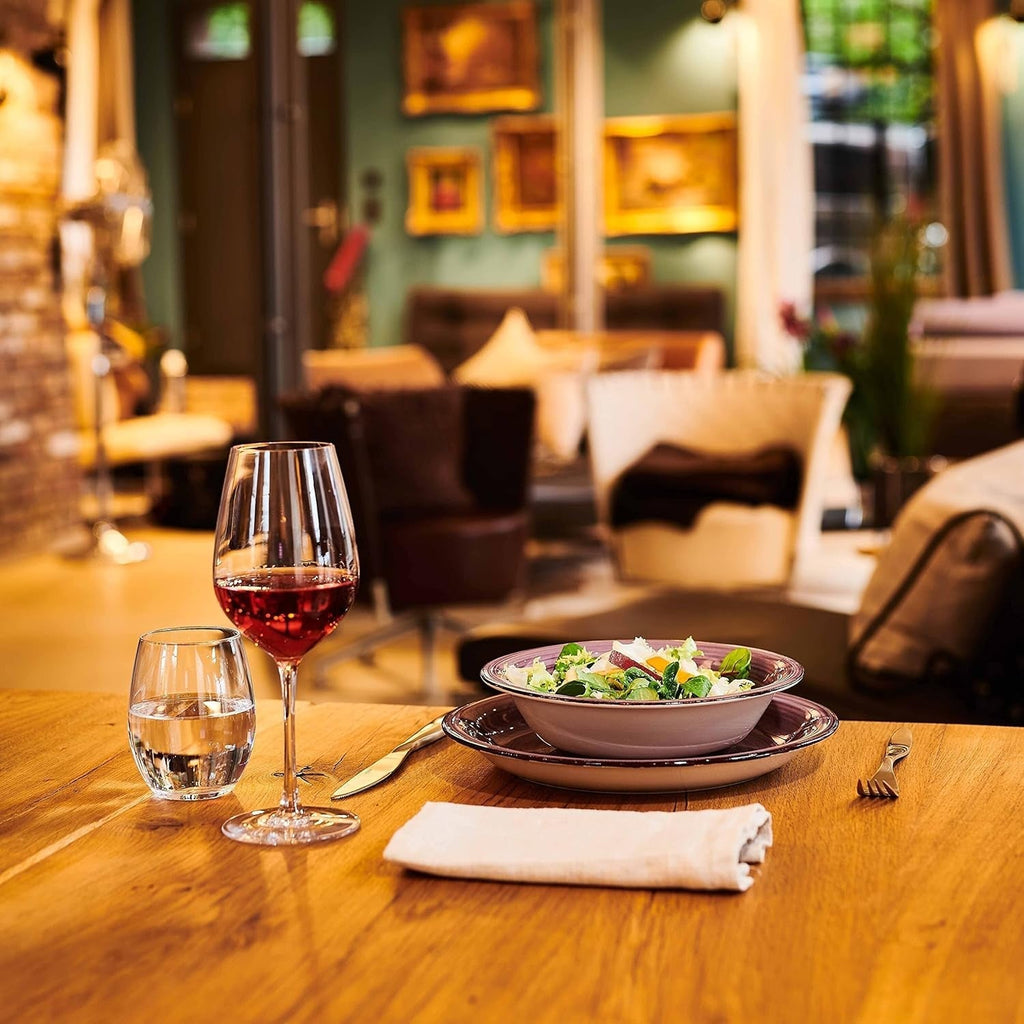 MÄSER 931950 Bel Tempo II serviciu de mic dejun pentru 6 persoane în aspect vintage, ceramică pictată manual Seturi vesela masa Naty Shop