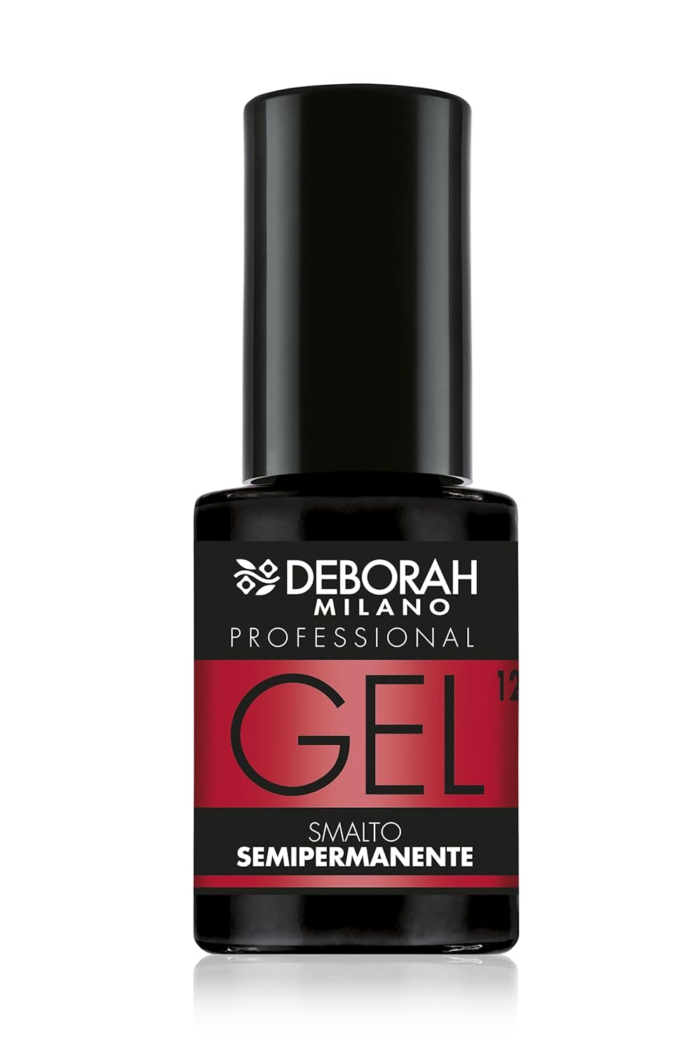 Esmalte de uñas semipermanente Milano Professional, núm. 21 Borgoña, efecto voluminizador, duradero, para uñas intensas y brillantes, 4,5 ml