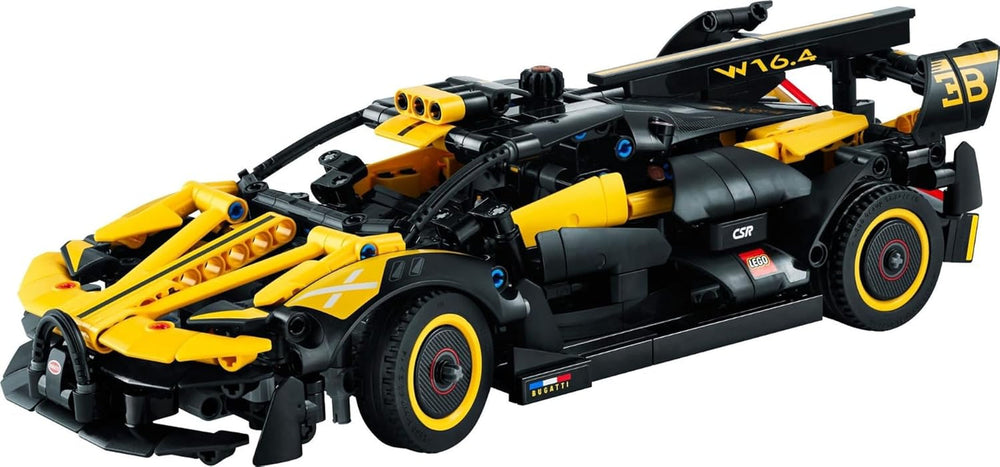 LEGO Technic Coche de carreras Bugatti, kit de modelo de coche, coche deportivo de juguete, icónico juego de coches coleccionables, juguete de construcción a partir de 9 años 42151 Juegos de construcción Besuche den LEGO-Store