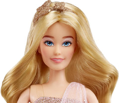 MGA's Dream Ella Let's Celebrate Puppe - ARIA - 29 cm große Blonde Party Modepuppe - Rosa & Gold Glitter Konfettischmetterlinge - 5 accesorios - Para niños y niñas de 4 años