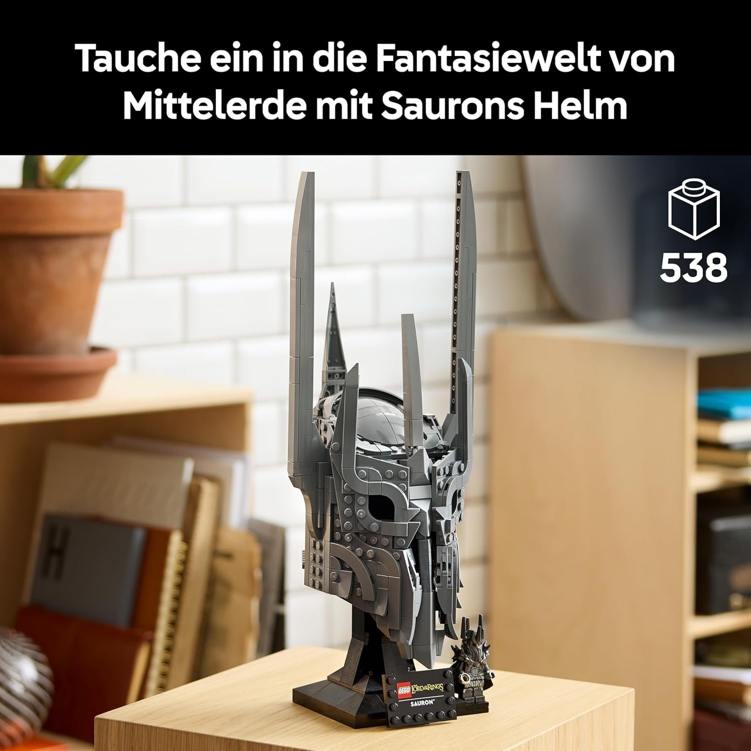 LEGO Icons 11373 Der Herr der Ringe: Saurons Helm, bauset