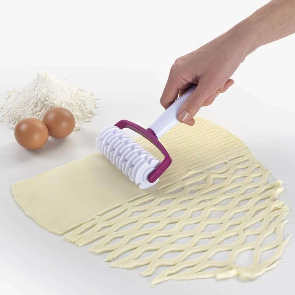 Metaltex Teigrolle, 18x7cm, Blanco