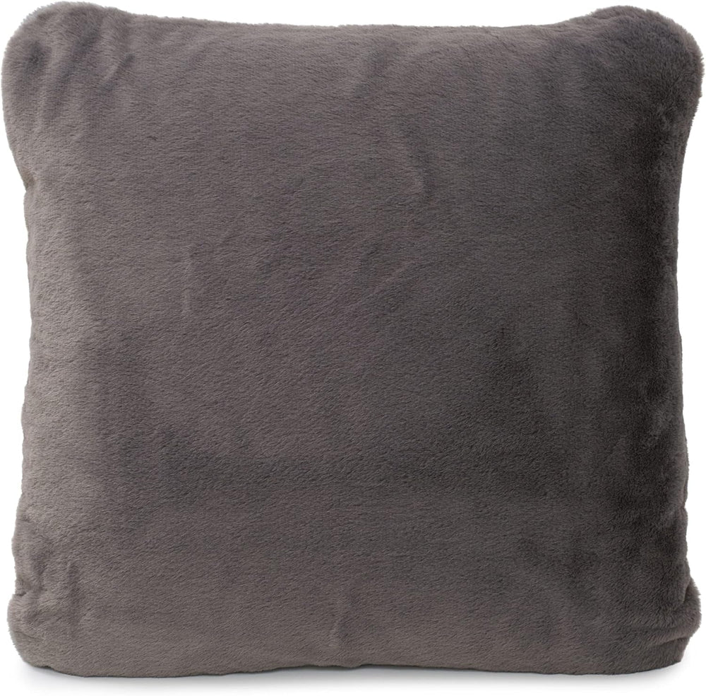 Gözze - Cómoda funda de almohada, Merino Feeling, 50X50 Cm - Verde oscuro Camas y mantas Besuche den Gözze-Store Antracita