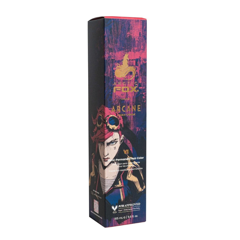 100% vegan și fără cruzime Vibrant Semi Permanent Hair Colour Dye - Purple AF 165 ml e Vopsea pentru par Naty Shop Vi