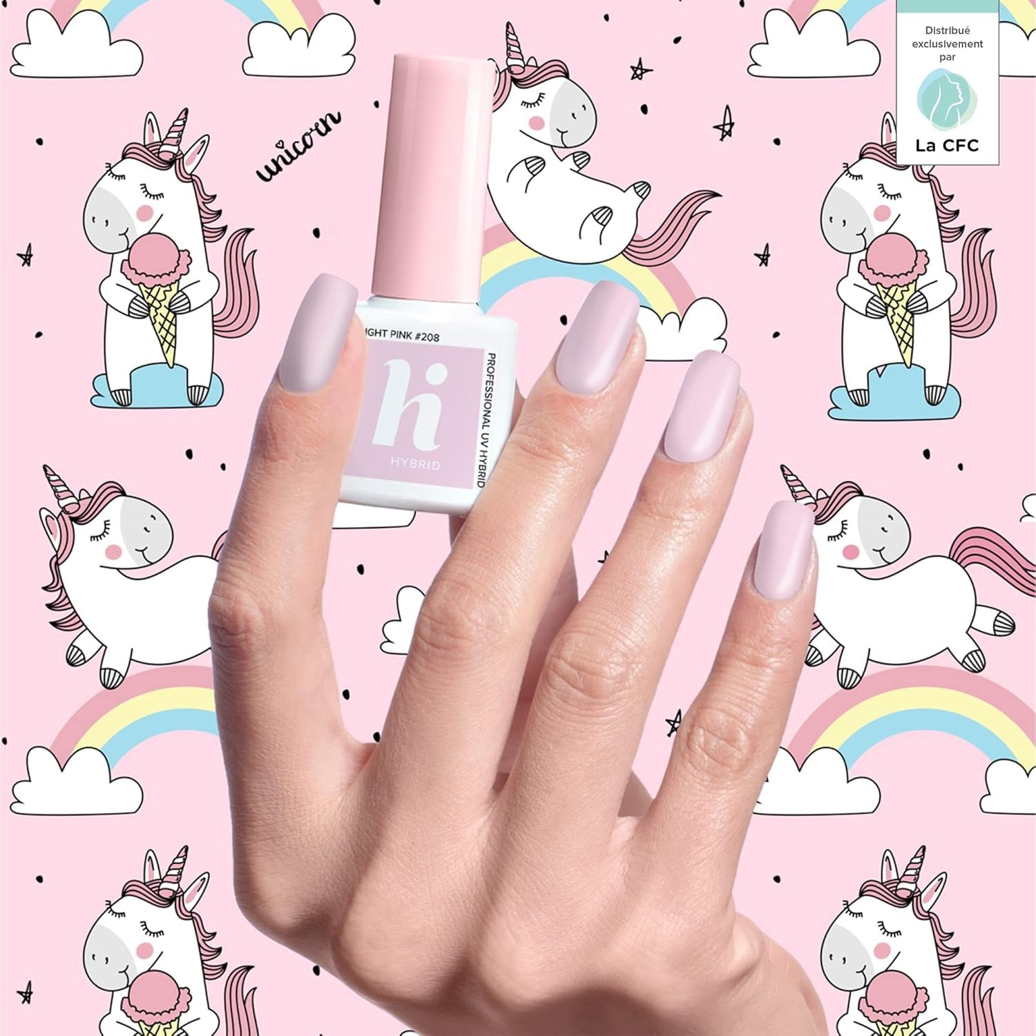 Esmalte de uñas Hi Hybrid, ideal para adultos, unisex.