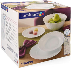 Set de veselă Dajar, alb