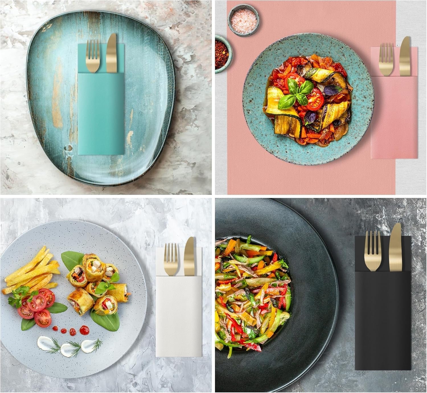 Soft Point 50 șervețele pentru tacâmuri, de înaltă calitate, șervețel de unică folosință, 32X38 Cm, galben