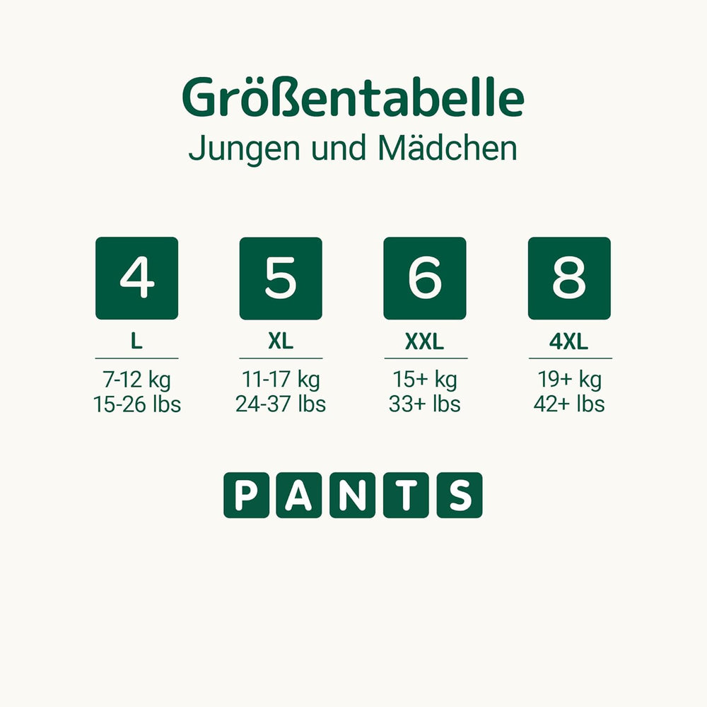 Pañales Bambo Nature, talla 5 (11-17 kg) - Caja mensual de 95 | Pañales con protección mejorada contra fugas | Máxima comodidad y libertad para niños activos | Pañales testados dermatológicamente