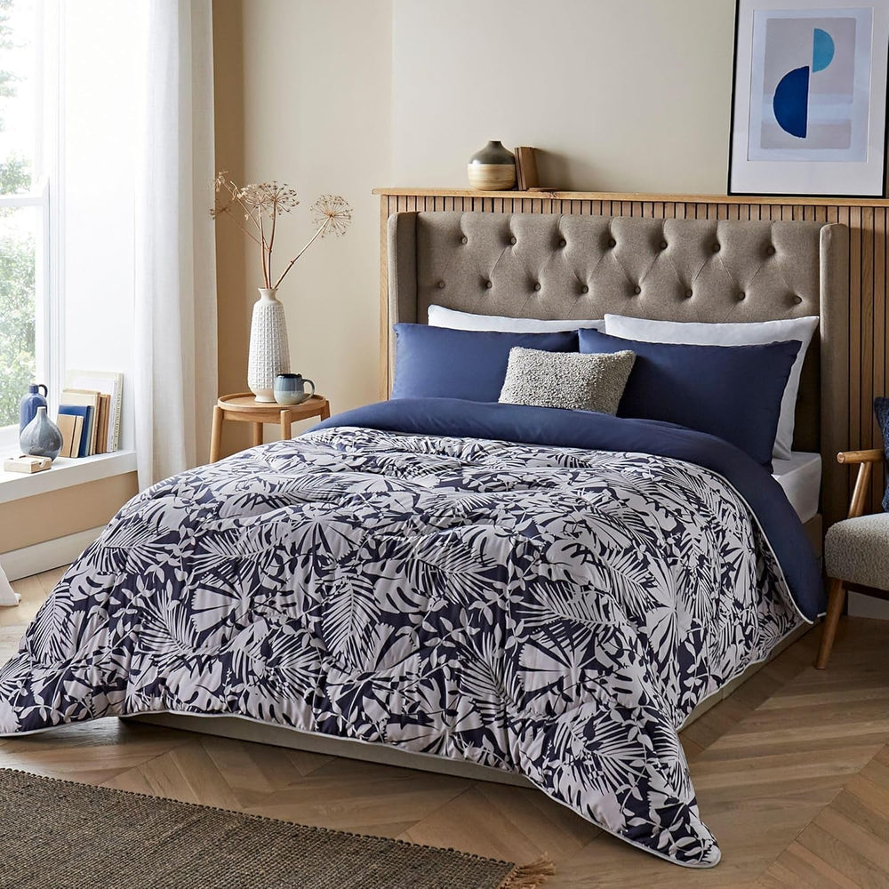 Night Lark Acogedora manta polar Sherpa, tartán rojo clásico, 9 tog, lujosa, esponjosa, gruesa y reversible, perfecta para sofá, cama, sofá, sofá. Hipoalergénico, lavable a máquina, Tamaño: Camas y mantas Night Lark Winter palms Cama doble