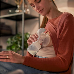 Philips Avent Handmilchpumpe - Einfaches Abpumpen, Mit Natural-Motion Technologie, Bpa-Frei (Modell SCF430/01) Transparente Accesorios Alimentación y Lactancia Bebe Naty Shop