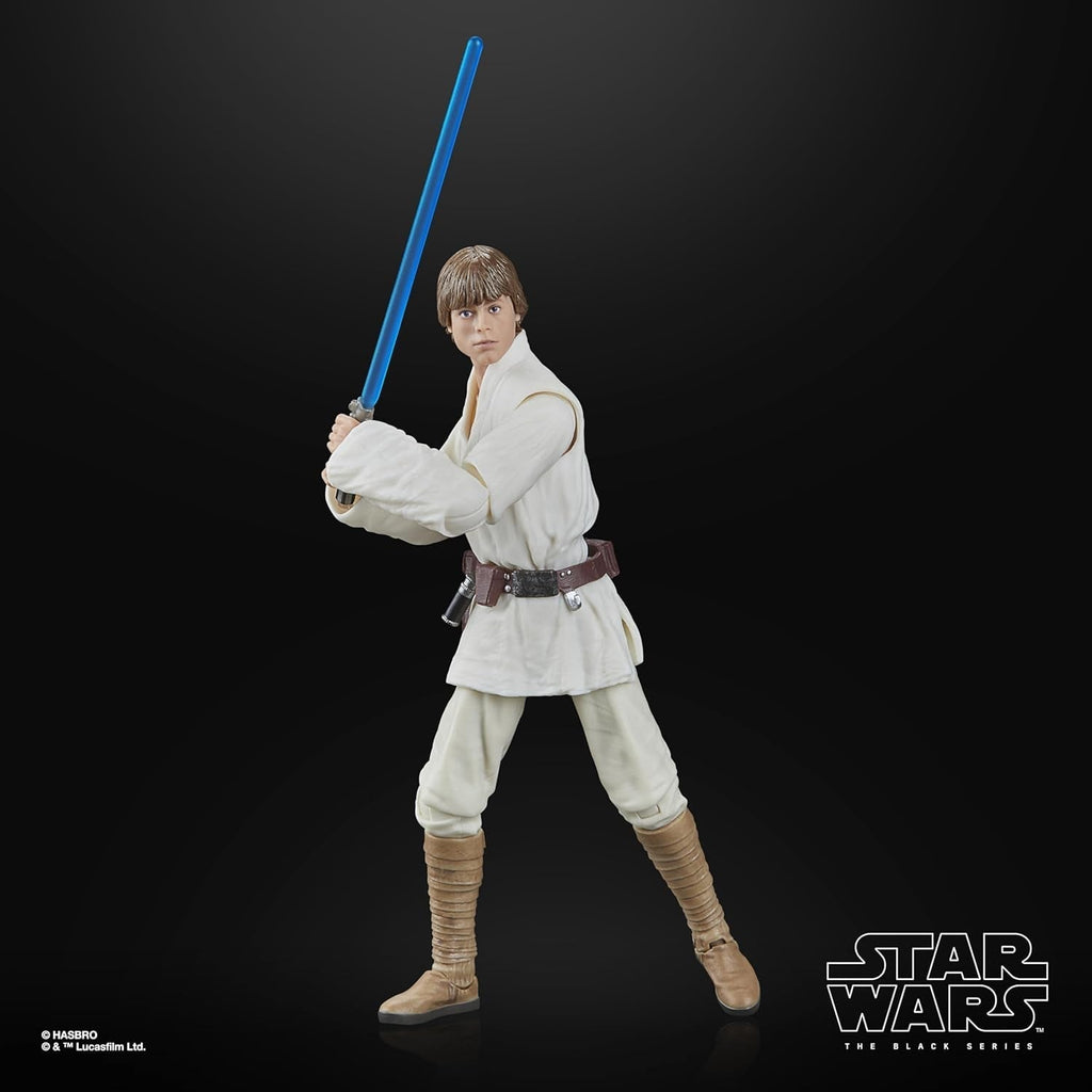 Star Wars Seria Neagră Luke Skywalker, Star Wars: O nouă speranță Figura de acțiune (15 cm) De colecționat Action figures Naty Shop