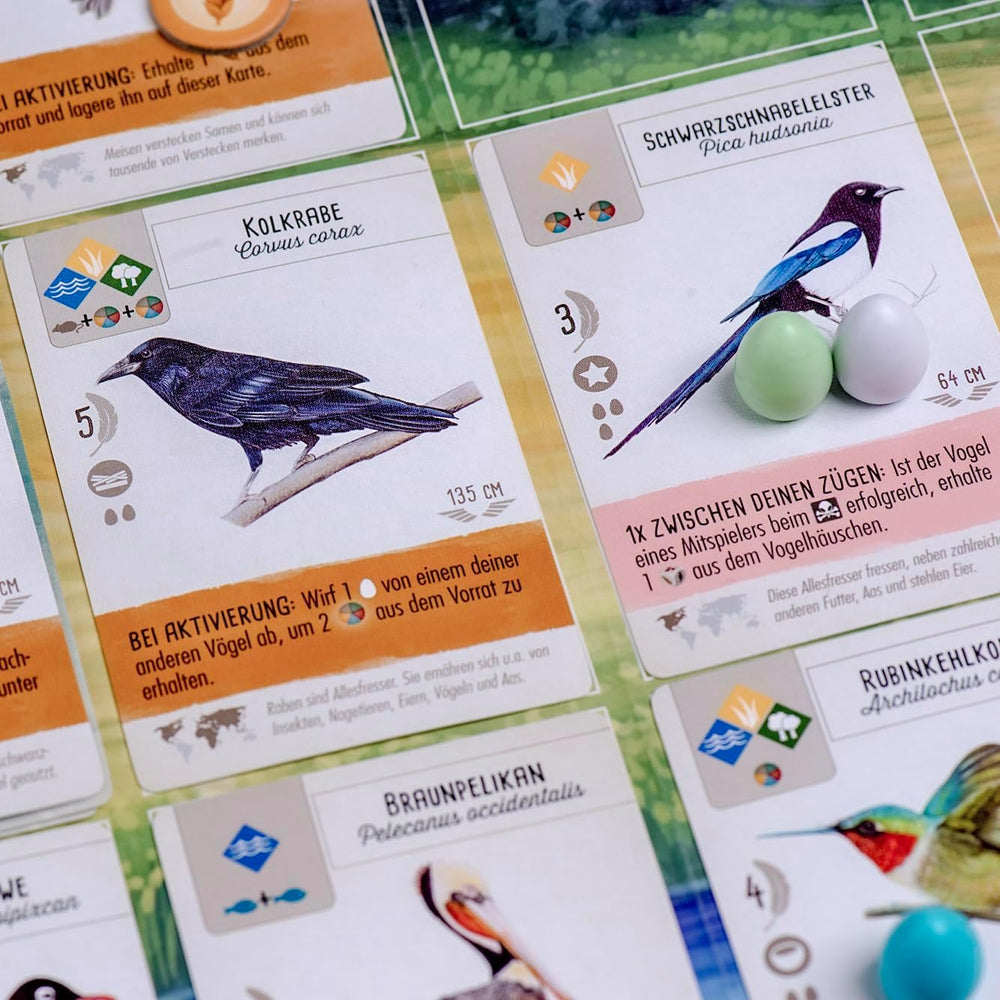 Feuerland Spiele 104-146-901 63558 Wingspan Juego de mesa Edición alemana - Kennerspiel des Jahres 2019 (Premio de la crítica)