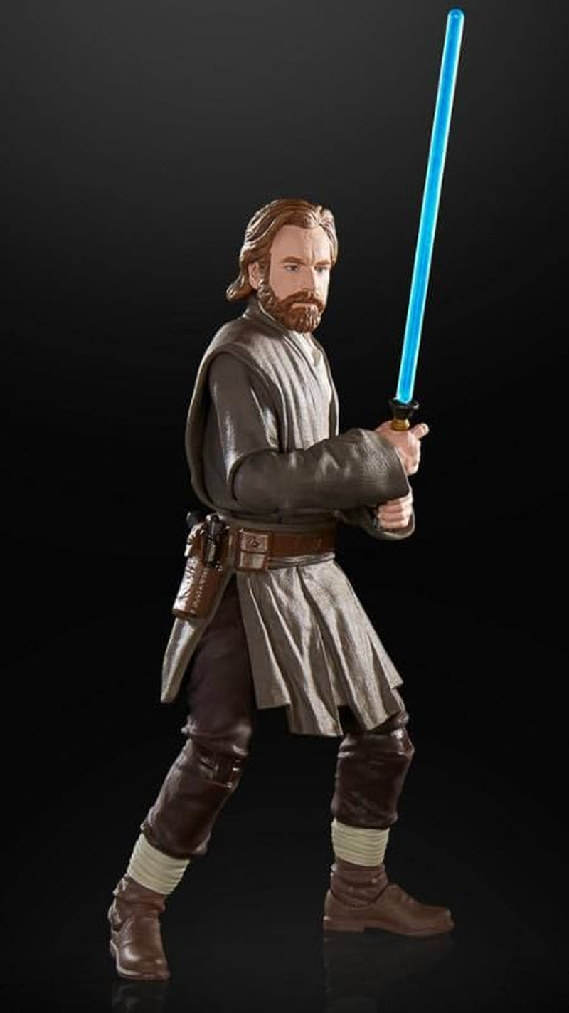 star wars hasbro star warblack series obi-wan kenobi (jabiim), figura de acción grande de 15 cm obi-wan kenobi, multi, f7098 figuras de acción naty shop