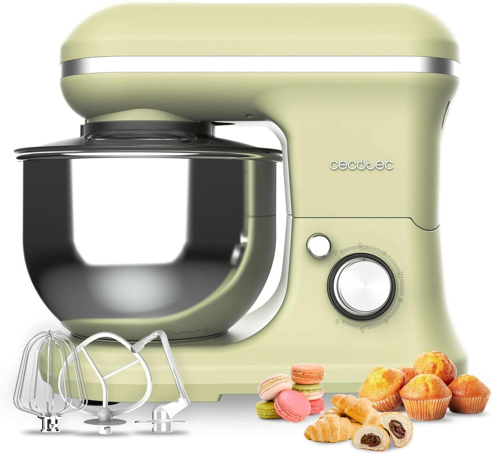 Procesador de alimentos Cecotec Cecomixer Compact, 1000 W Naty Shop Green 5 funciones