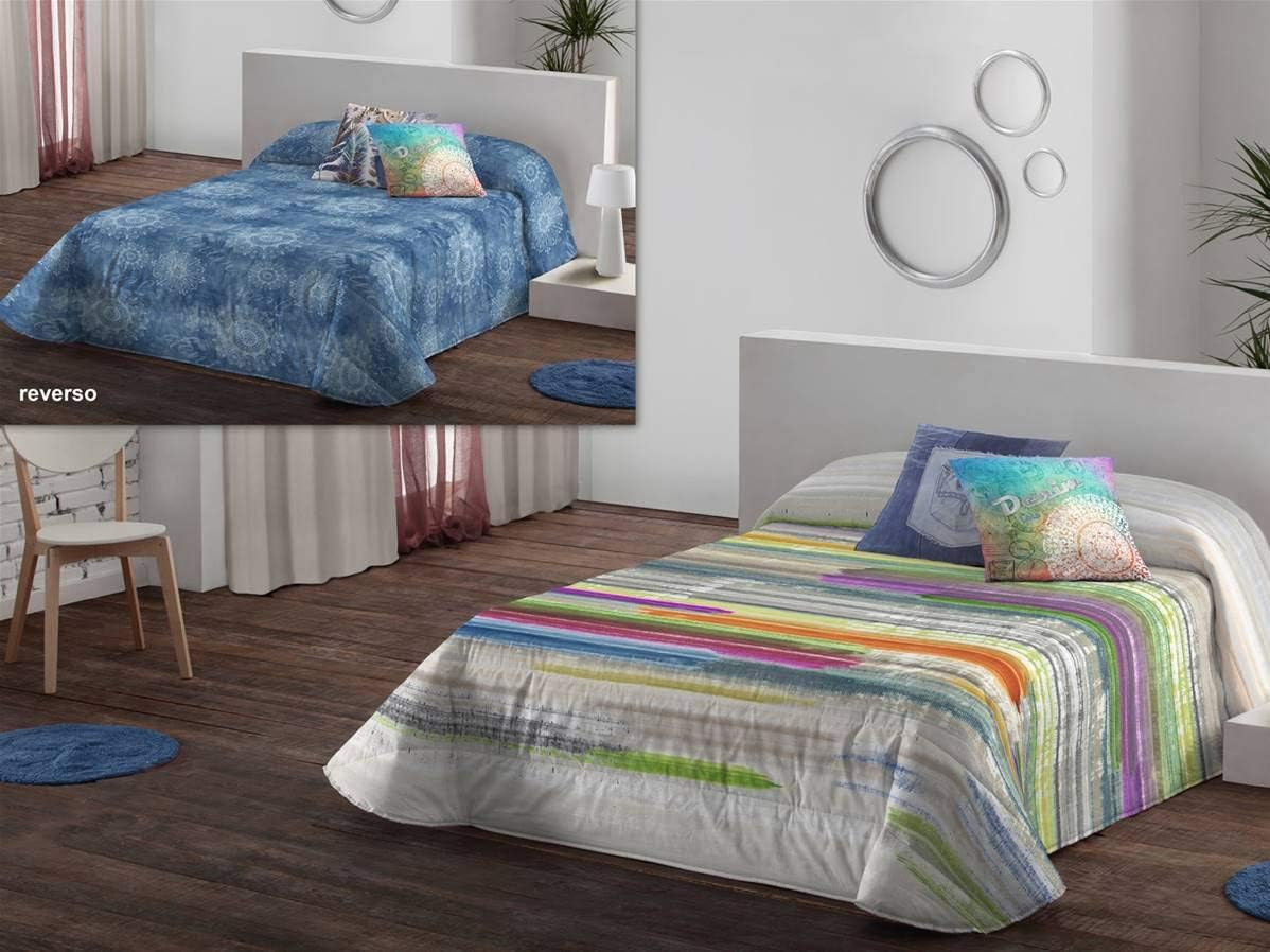 Edredón MR, reversible, para camas de 135/150 cm - Sedalinne Edredones y edredones Naty Shop