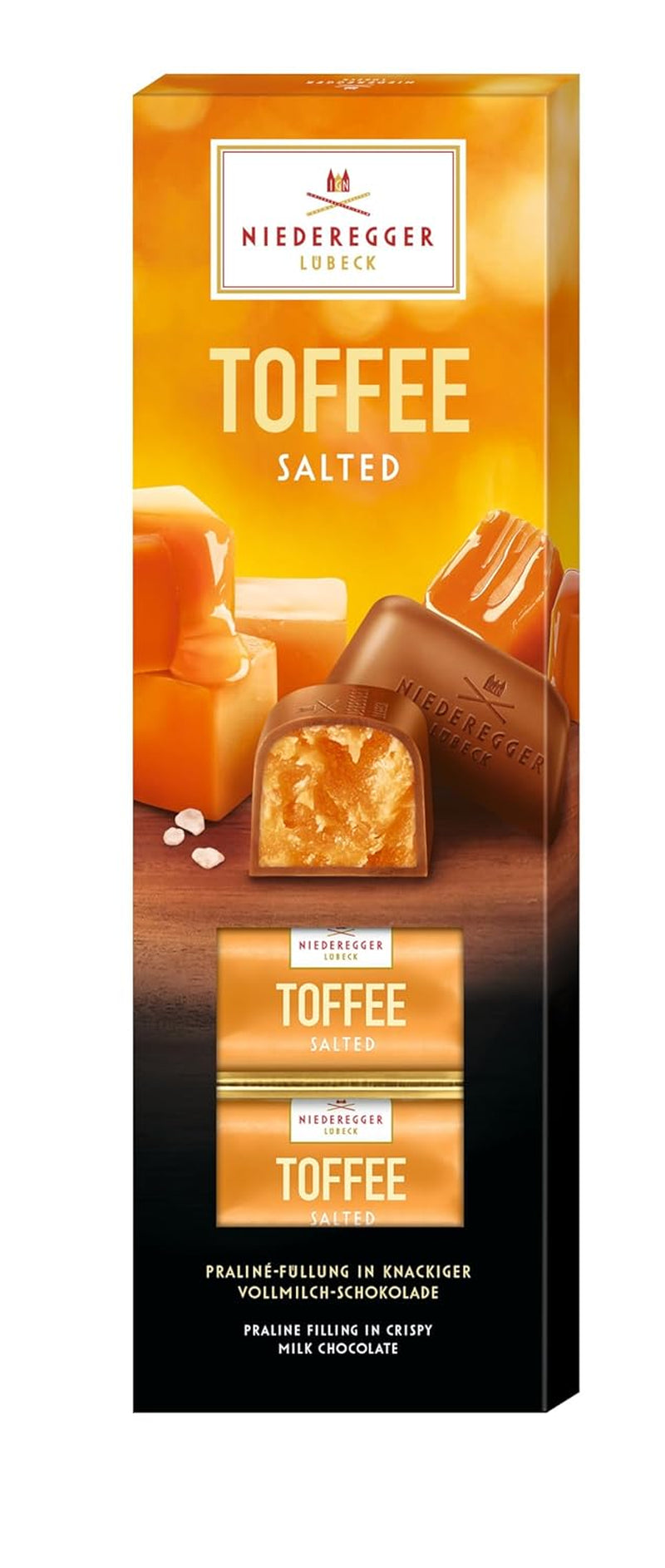 Bombones Niederegger clásicos "Toffee salado" 100g