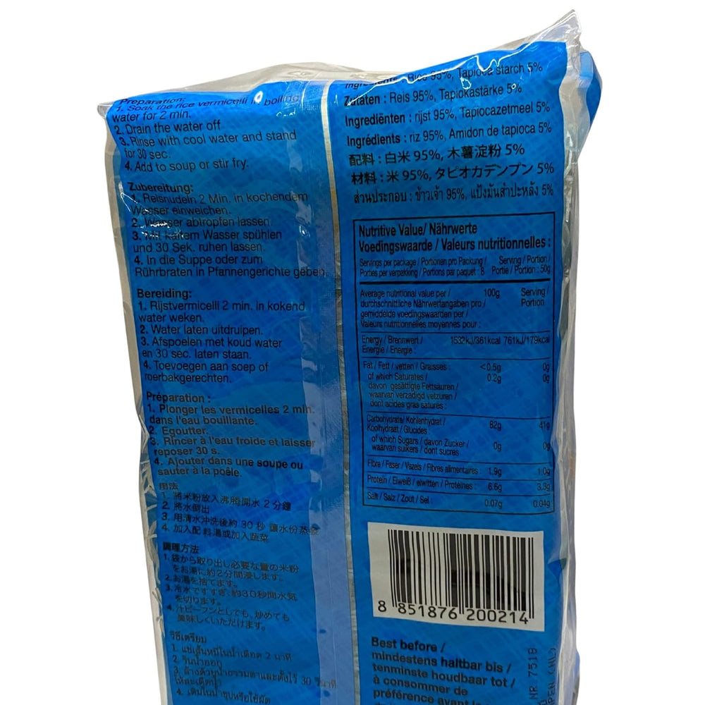 MAMA - Fideos de arroz - Paquete múltiple (30 x 400 g)