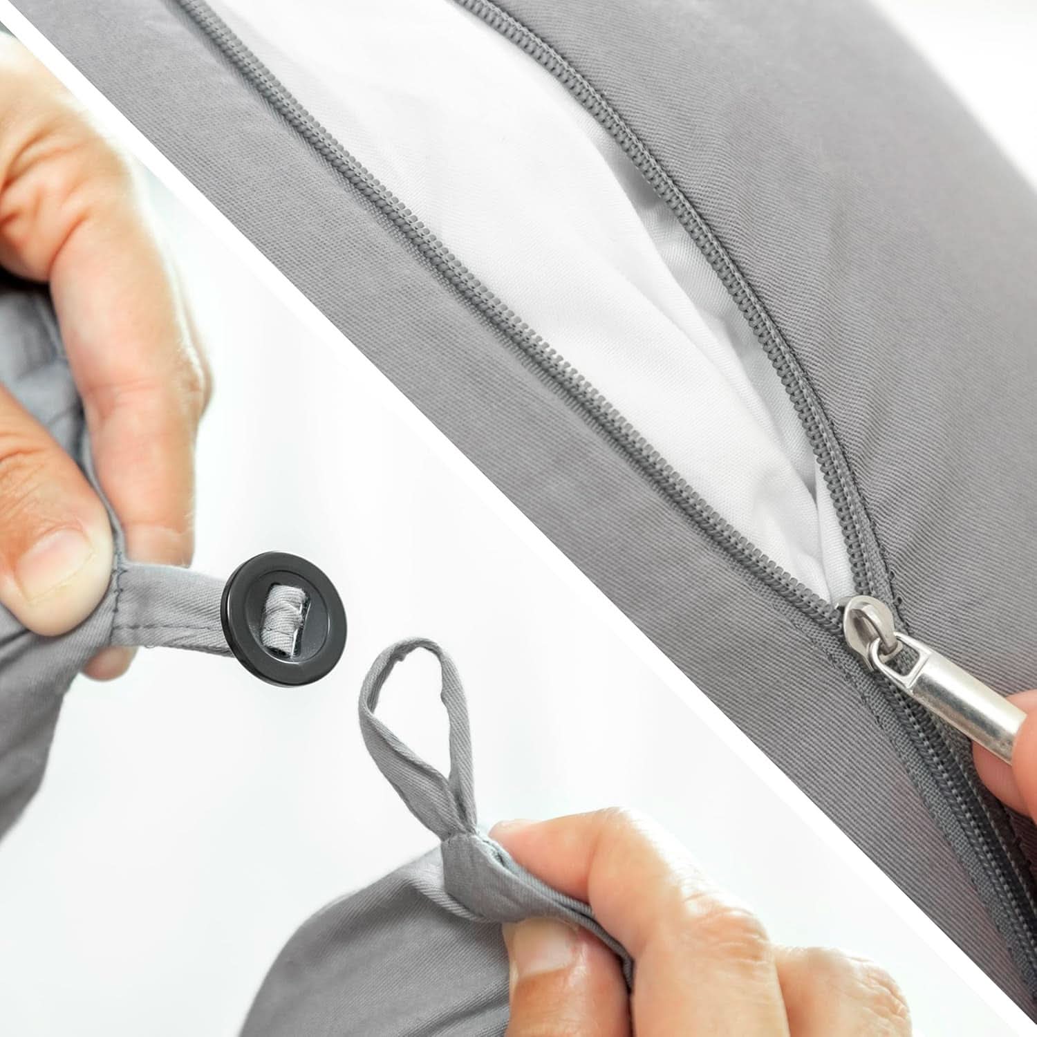 Innovagoods - Almohada de Lactancia Multifuncional, Diseño ergonómico para el relax de la madre y el niño, Ajustable en diferentes posiciones, Lavable, De Colores, Polialgodón Accesorios Alimentación y Lactancia Baby Naty Shop