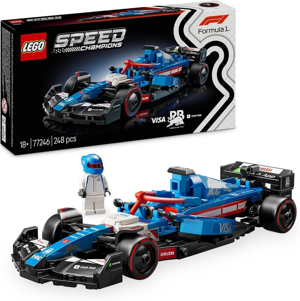 LEGO Speed Champions Coche de carreras Mercedes-Amg F1 W15 - Minifigura de juguete de Fórmula 1 - Modelo de coche coleccionable y para construir - Regalo para niños y niñas mayores de 10 años o fanáticos adultos 77244 Kits de construcción Besuche den LEGO-Store Visa Cash App Rb Vcarb 01 F1 Car 77246
