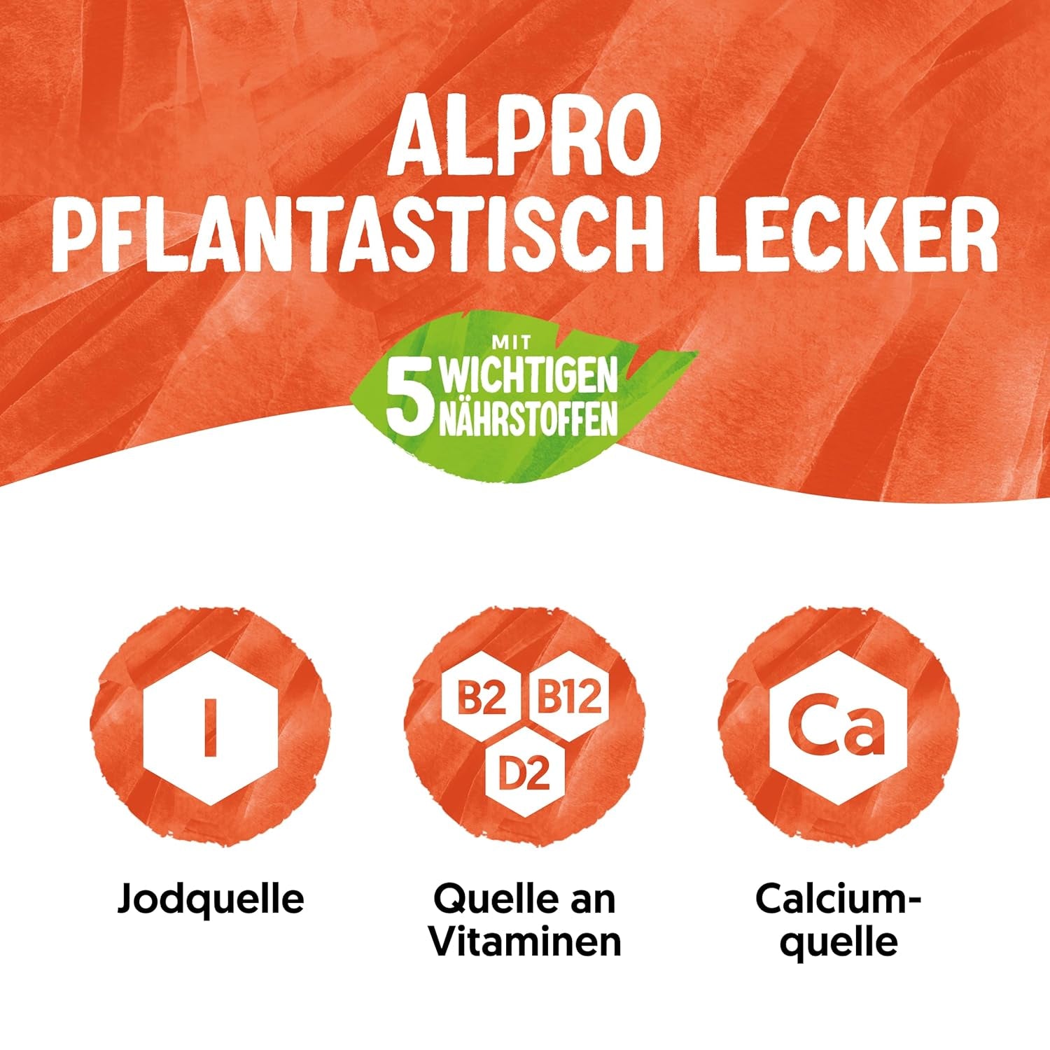 Alpro Sojadrink – Vegan und milchfrei – Von Natur aus laktosefrei und fettarm – Rich an pflanzlichen Proteinen, inhalt Calcium and Vitamine – 8 x 1 L – Haltbar