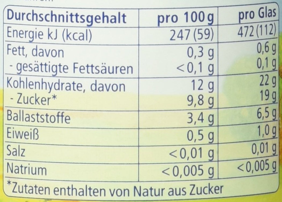 Pera con arándanos ecológica, a partir de 4 meses, 190g