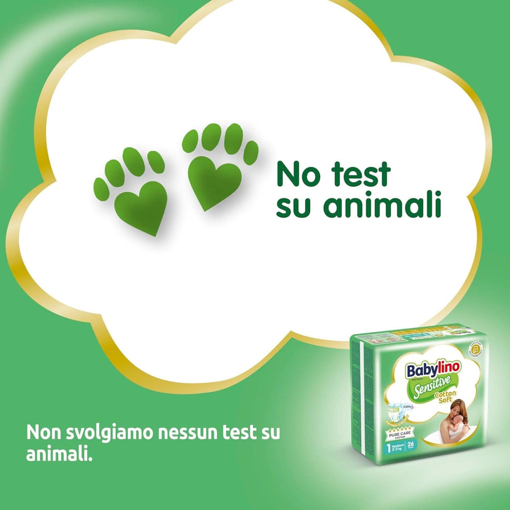 Babylino Sensitive, pañales delicados para niños, varias tallas Madre e Hijo Naty Shop