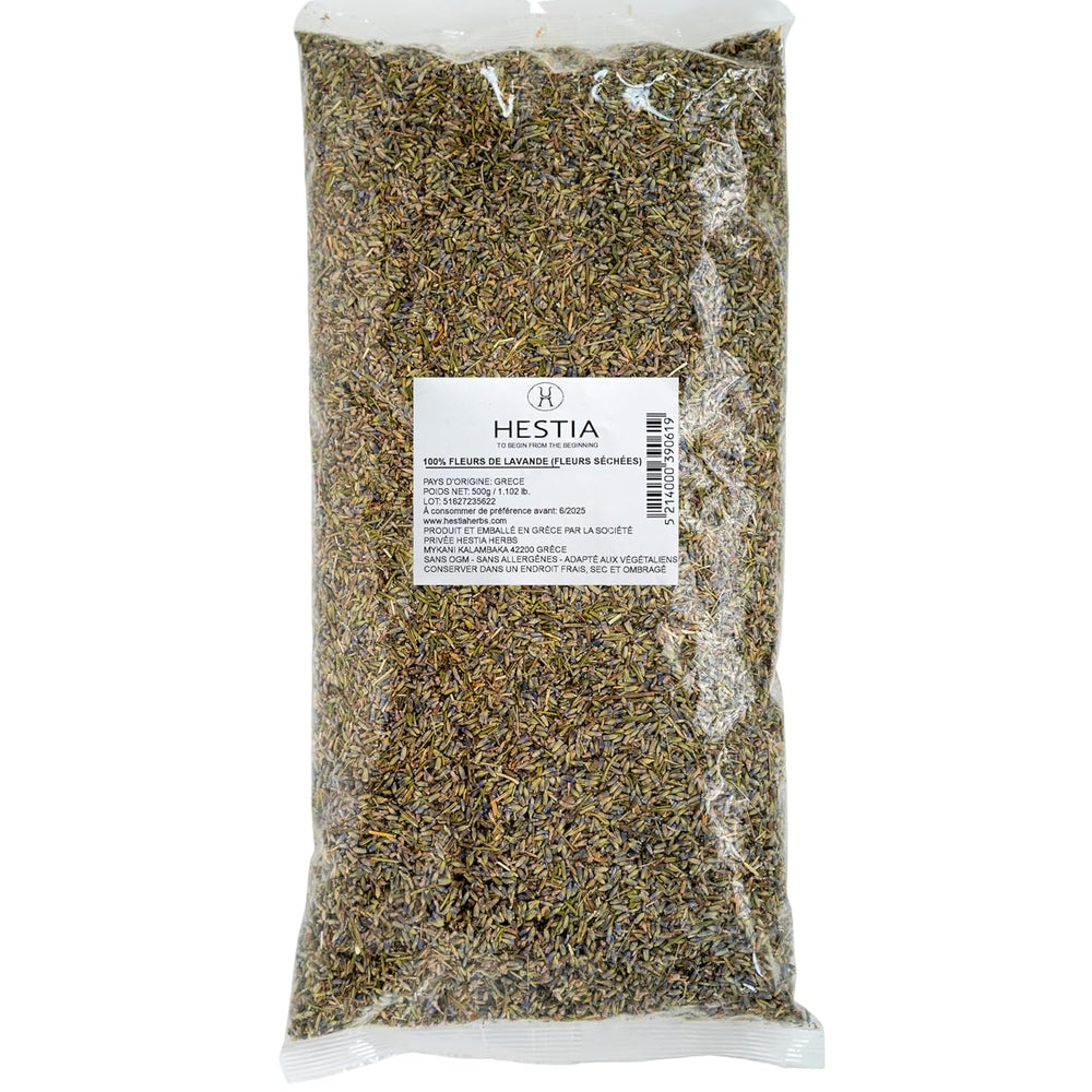 Hestia Herbs Griechischer getrechtenter Orégano 500 g, Libre de alérgenos – Vegano – Libre de GVO