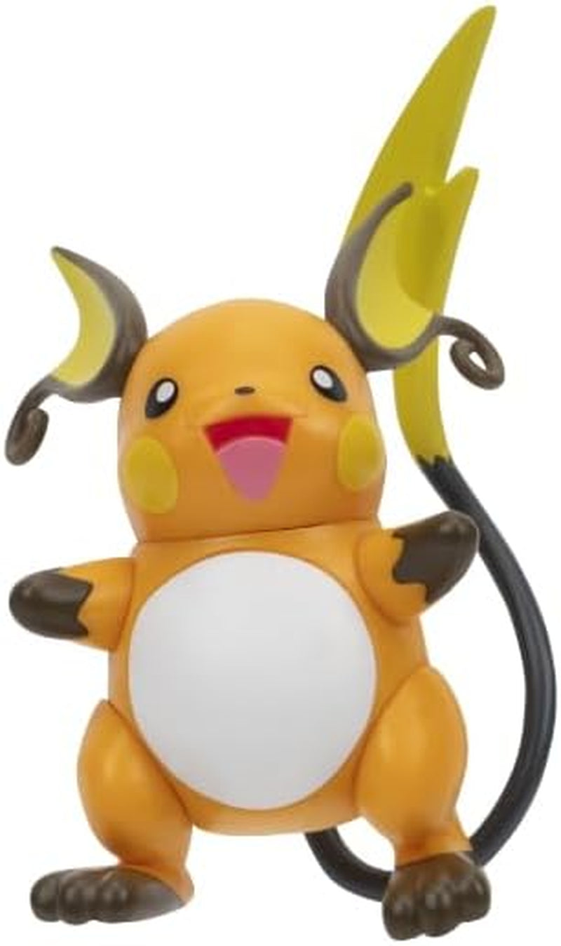 Pokémon Battle Figure Pack - 5Cm Figure Raichu Yellow/Orange - Pokemon Playset oficial pentru copii 4+ ani Action figures Naty Shop