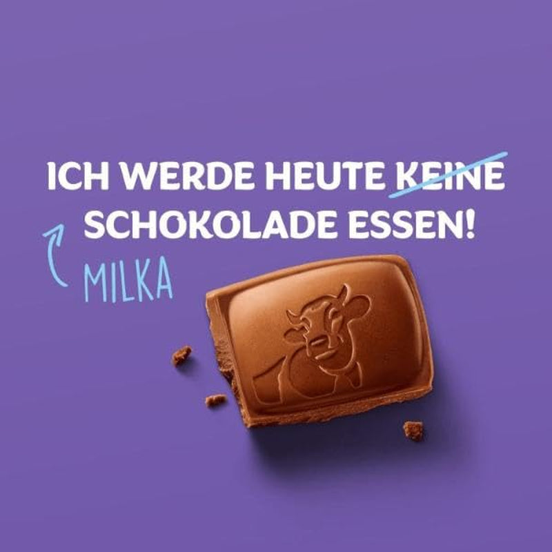 Milka Naps Alpine Milk – Mini cuadrados de chocolate delicados de chocolate con leche alpino – 1 x 1,7 kg
