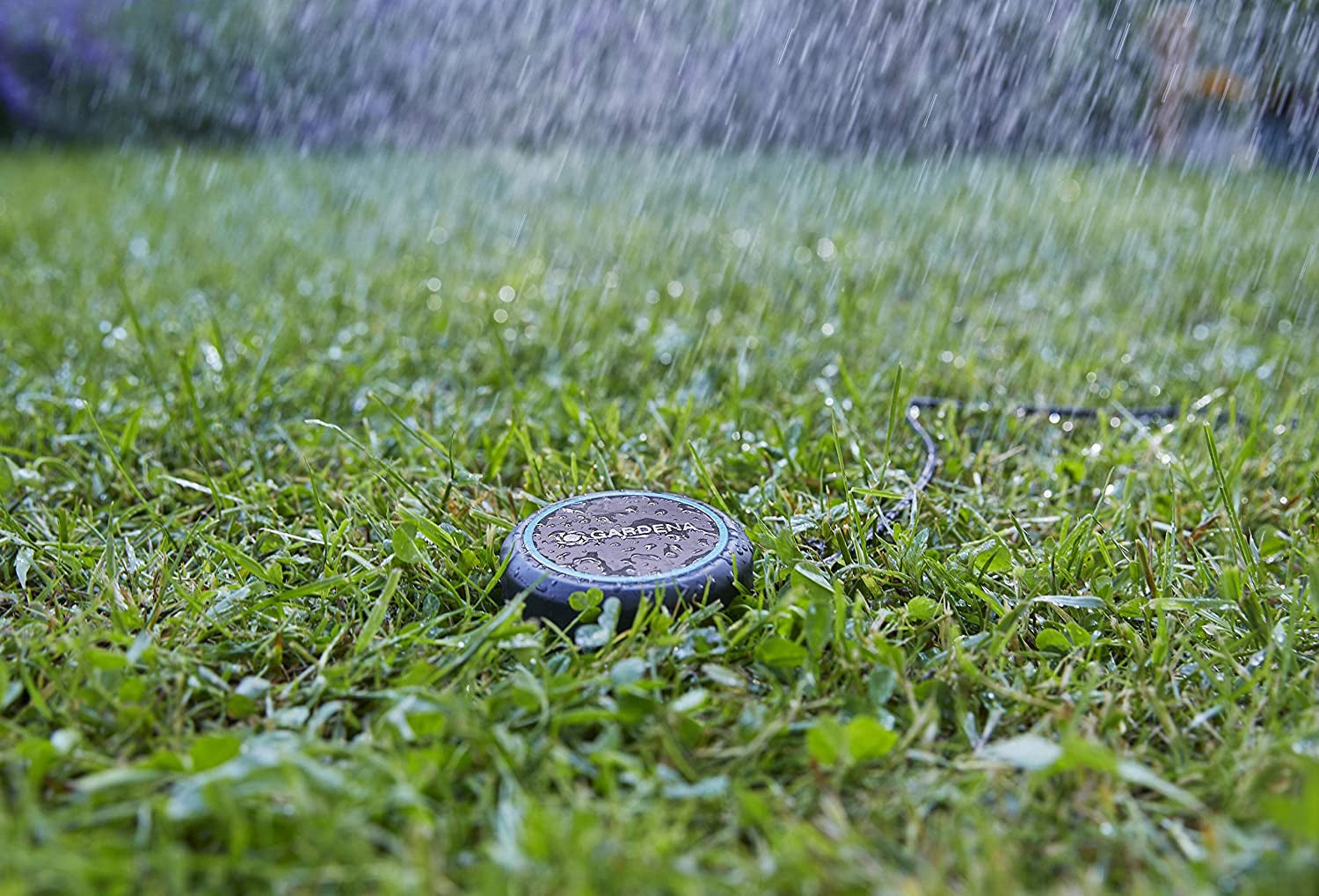 Cablu prelungitor Gardena (10 m) pentru senzor de ploaie și senzor de umiditate a solului, cablu de conectare cu sistem Easy Click, extensibil până la 105 m, pentru utilizare supraterană și subterană (01868-20)