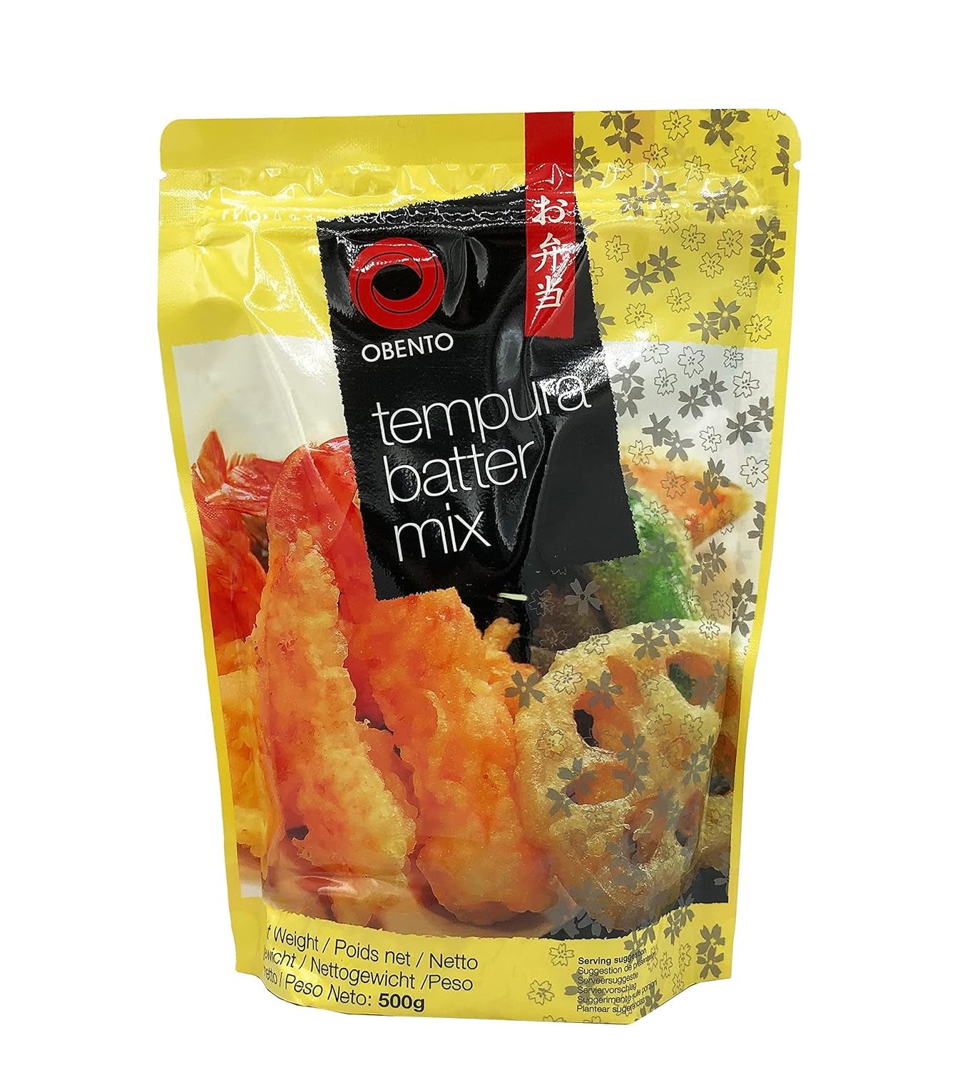 Tempura Batter Mix Tempura Back-Frittiermischung, 500 Gramos Mezcla para hornear y cocinar Naty Shop