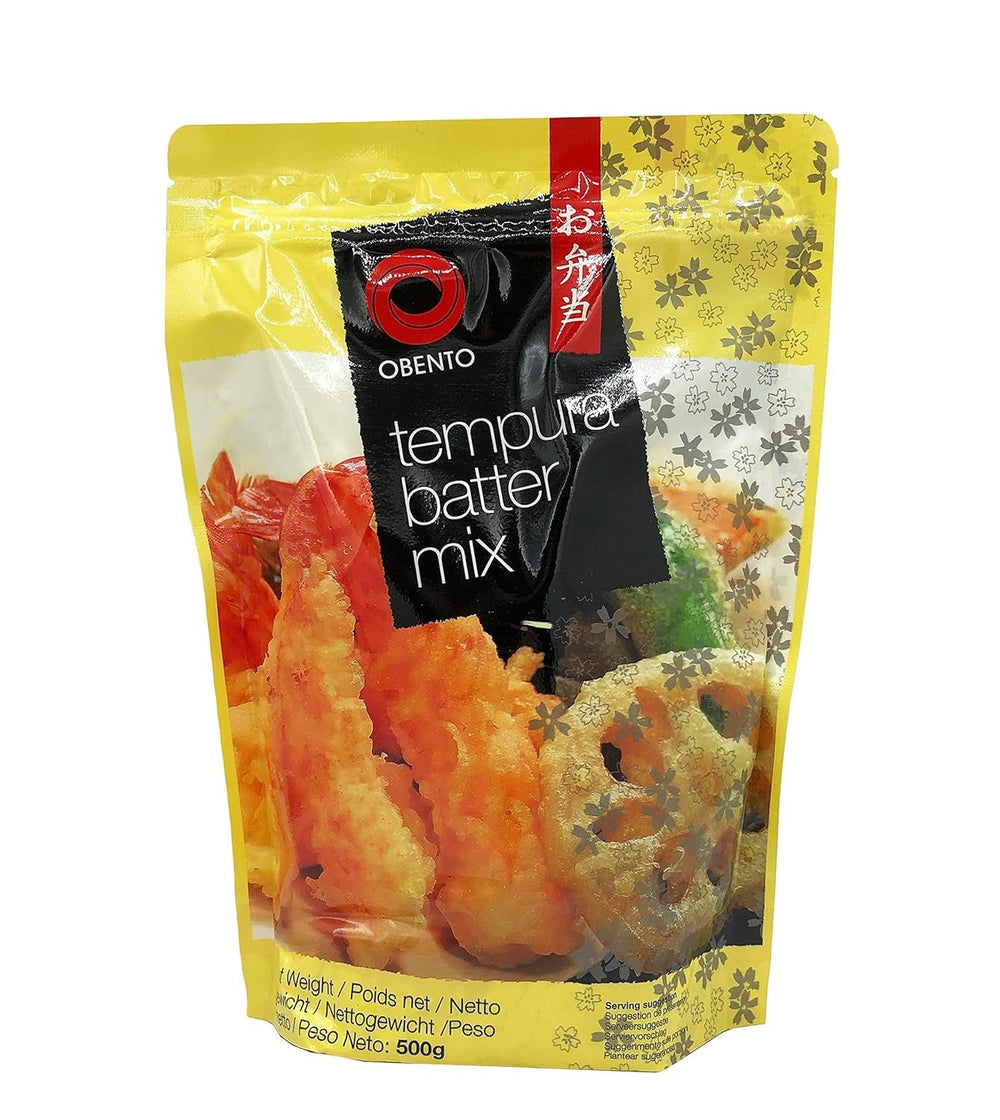 Tempura Batter Mix Tempura Back-Frittiermischung, 500 Gramos Mezcla para hornear y cocinar Naty Shop