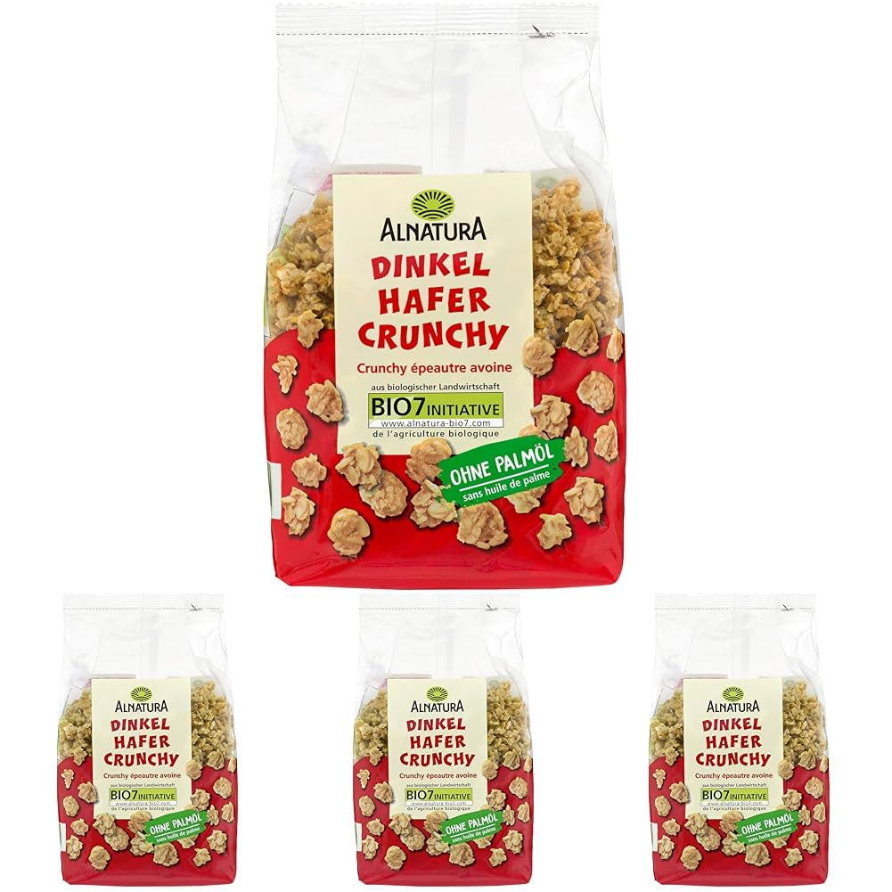 Crujiente con espelta y avena ecológica, 375g