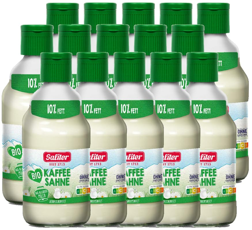 Saliter Bio-Kaffeesahne 10% Fett 395g
