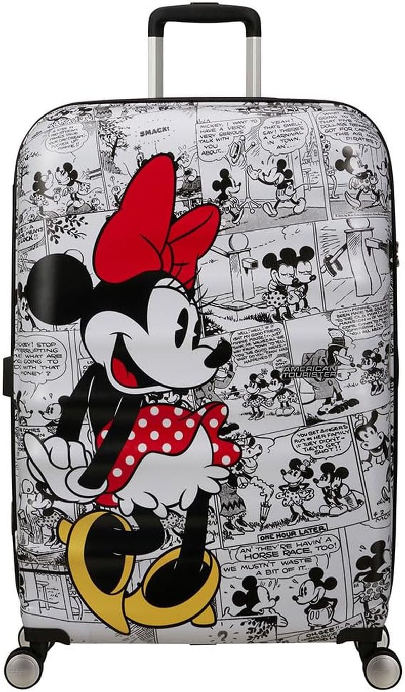 American Tourister Wavebreaker Disney - Spinner S, bagaje pentru copii, 55 cm, 36 L, multicolor (Donald Blue Kiss) - Naty Shop