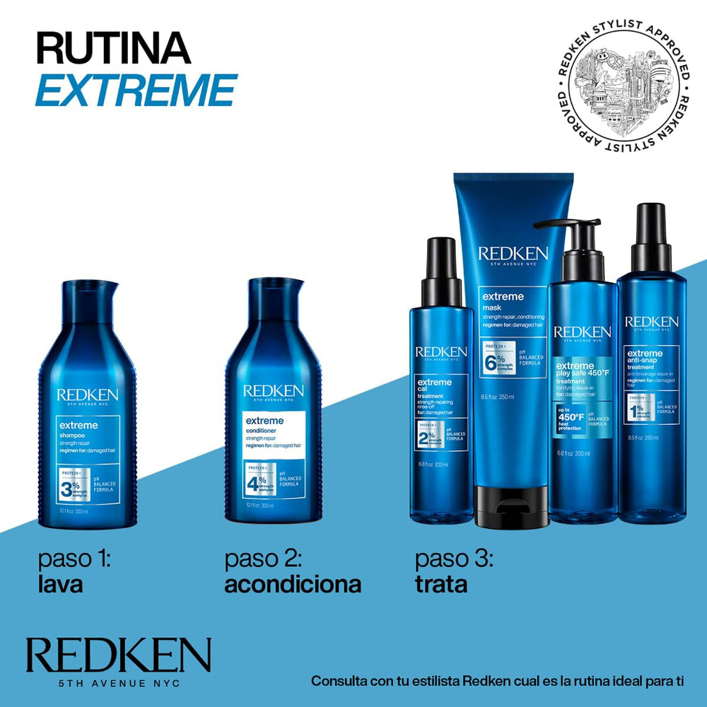 Șampon de păr Redken pentru păr fragil și deteriorat Duș și baie Redken