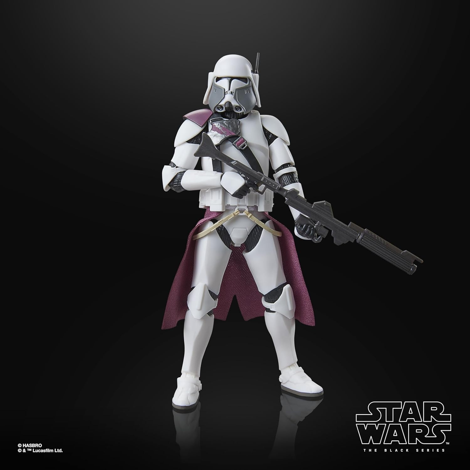 Star Wars Black Series Clone Commander Bacara, Star Wars: Ahsoka Figura coleccionable premium (15 cm) Figuras de acción Naty Shop