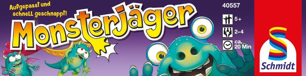Schmidt Spiele 40557 Monster Hunters, Joc de acțiune, Colorat