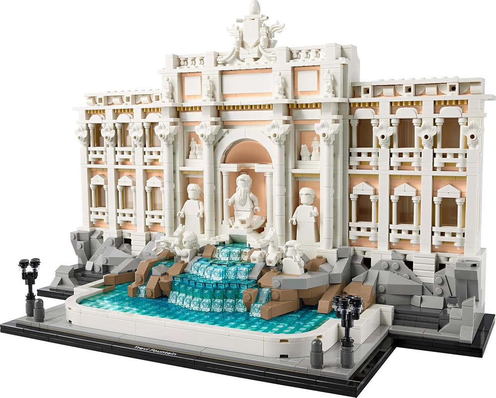 LEGO Architecture Fontana de Trevi - Maqueta de un lugar emblemático de Roma con esculturas de minifiguras - pieza de colección para oficina y salón - regalo para adultos y amantes de la arquitectura 21062 Juegos de construcción Besuche den LEGO-Store
