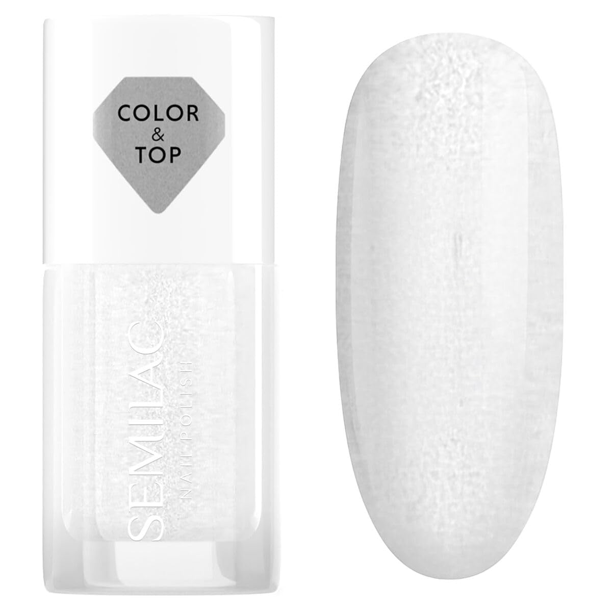 Esmalte de uñas Semilac Top Classic SILVER BLUSH 7 ml